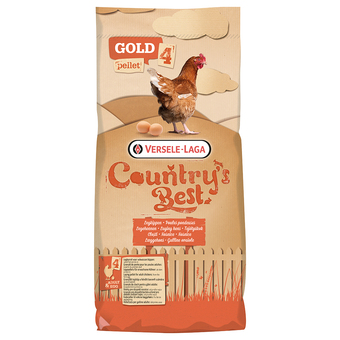 Zooplus 20kg country's best gold 4 gallico pellet kippenvoer aanbieding