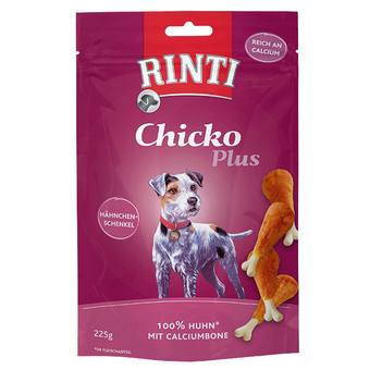 Zooplus 225g extra chicko plus kippendijen met calcium rinti hondensnacks aanbieding