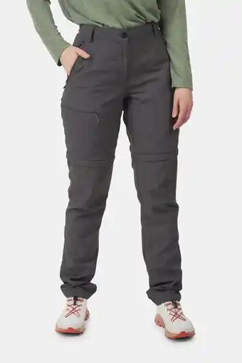 Bever Ayacucho jungle travel zip-off afritsbroek dames grijs aanbieding