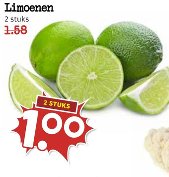 MCD Supermarkt Limoenen aanbieding