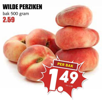 MCD Supermarkt Wilde perziken aanbieding