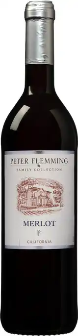 Wijnvoordeel Peter flemming estates merlot aanbieding