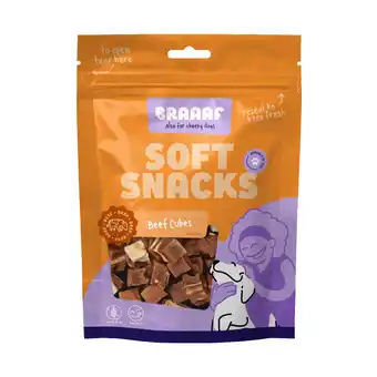 Welkoop Braaaf soft snacks blokjes - hondensnack - rund 130 gram aanbieding