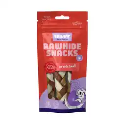 Welkoop Braaaf twister vlecht klein - hondensnack - rund 12 cm 3 stuks aanbieding