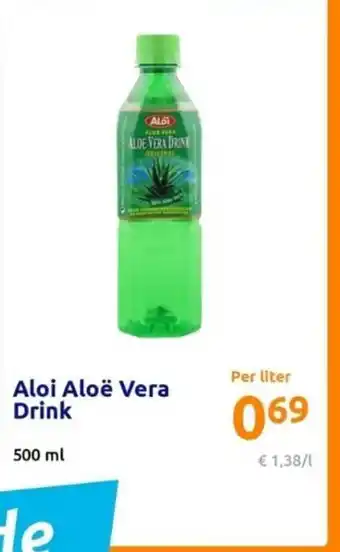 Action Aloi ALOE VERA DRINK 500ml aanbieding