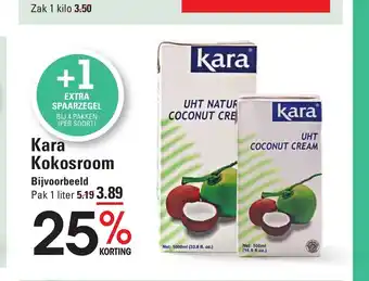 Sligro Kara Kokosroom pak 1 liter aanbieding