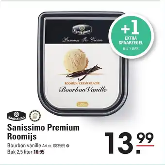 Sligro Sanissimo Premium Roomijs aanbieding