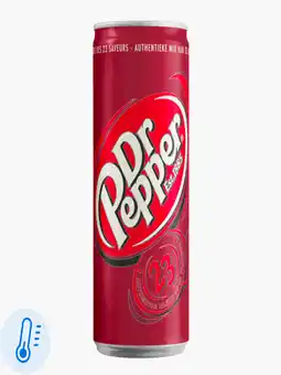 Flink Dr. pepper can 33cl aanbieding