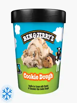 Flink Ben & jerry's cookie dough 465ml aanbieding
