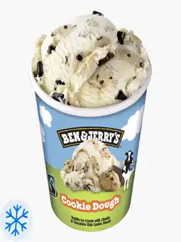 Flink Ben & jerry's cookie dough 465ml aanbieding
