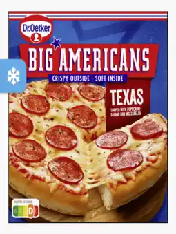 Flink Dr. oetker big americans pizza texas aanbieding