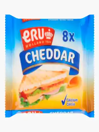 Flink Eru cheddar plakken 150g aanbieding