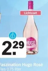 Albert Heijn Faszination hugo rosé aanbieding
