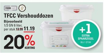 Sligro TFCC Vershouddozen aanbieding