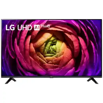 Conrad Lg electronics 4k smart uhd tv ur73 lcd-tv 109.2 cm 43 inch energielabel g (a - g) uhd, smart tv, wifi, ci+* zwart aanbieding