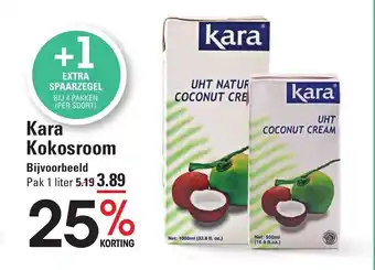 De Kweker Kara Kokosroom 1 liter aanbieding