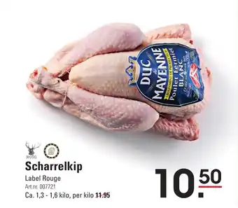 De Kweker Scharrelkip Ca. 1,3-1,6 kilo, per kilo 11.95 aanbieding