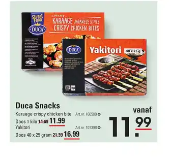 De Kweker Duca Snacks Doos 1 kilo 14.69 11.99 aanbieding