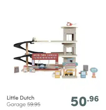 Baby & Tiener Little Dutch Garage aanbieding