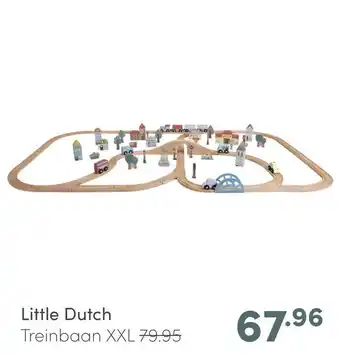 Baby & Tiener Little Dutch Treinbaan XXL aanbieding