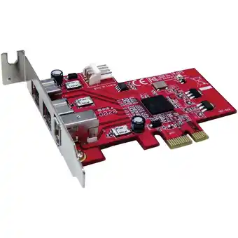 Conrad Renkforce 3 poorten firewire 800-controllerkaart pcie aanbieding