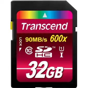 Conrad Transcend ultimate sdhc-kaart 32 gb class 10, uhs-i aanbieding