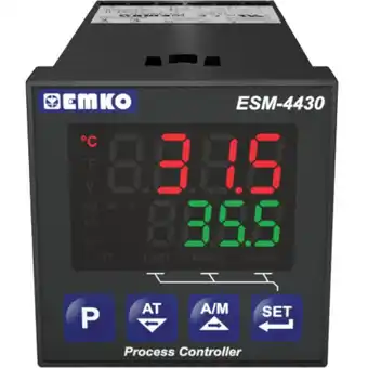 Conrad Emko esm-4430.2.20.0.1/01.02/0.0.0.0 2-punt, p, pi, pd, pid universele regelaar pt100, l, j, k, r, s, t, b, e, n, c -200 tot  aanbieding