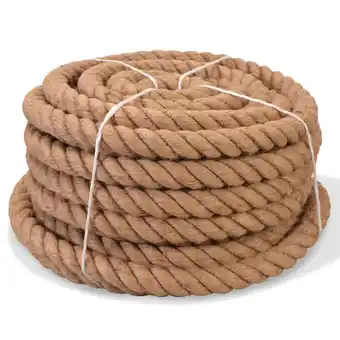 fonQ Vidaxl touw 12 mm 250 m 100% jute aanbieding