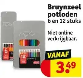 Kruidvat Bruynzeel potloden aanbieding