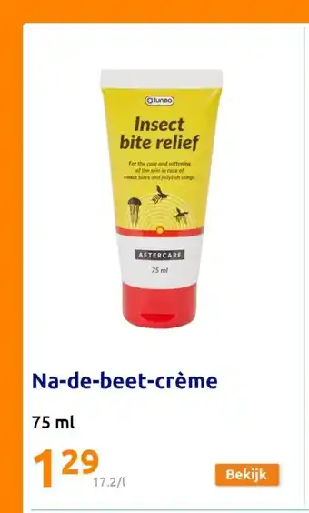 Action Na-de-beet-crème 75 ml aanbieding