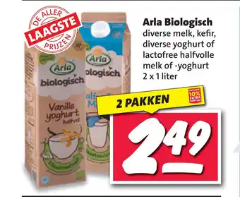 Nettorama Arla biologisch aanbieding