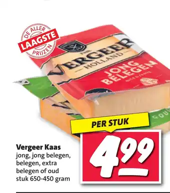 Nettorama Vergeer kaas aanbieding