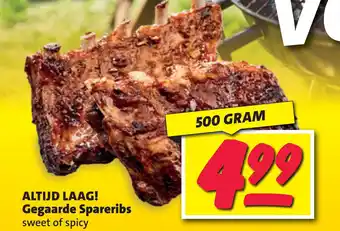 Nettorama Altijd laag! gegaarde spareribs aanbieding