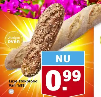 Hoogvliet Luxe stokbrood aanbieding