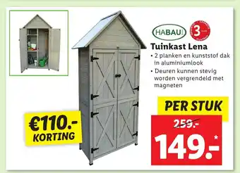 Lidl Tuinkast Lena aanbieding