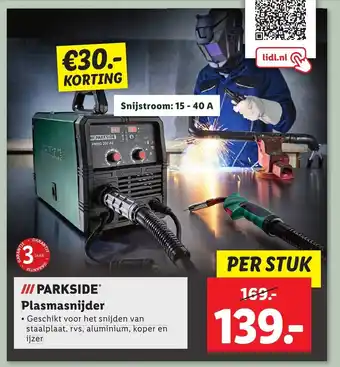 Lidl PARKSIDE Plasmasnijder aanbieding