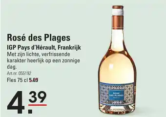 De Kweker Rosé des Plages IGP Pays d'Hérault, Frankrijk aanbieding