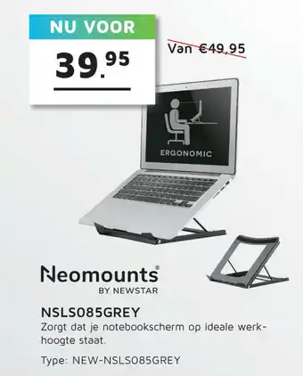 Digitotaal Neomounts by Newstar NSLS085GREY aanbieding