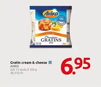 Hocras Aviko Gratin Cream & Cheese 100 gram aanbieding