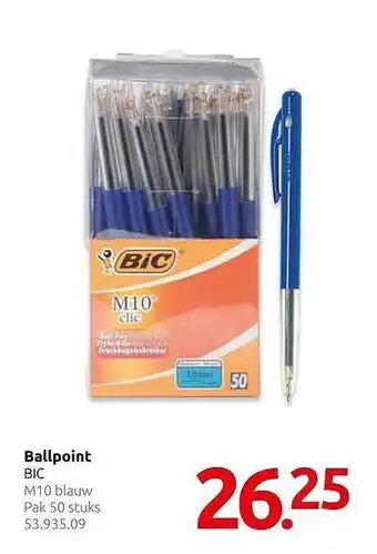 Hocras BIC Ballpoint M10 Blauw aanbieding