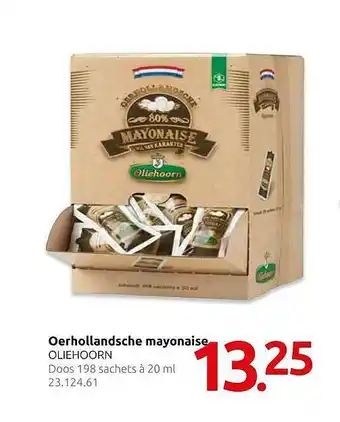 Hocras Oliehoorn Oerhollandsche Mayonaise 20 ml aanbieding