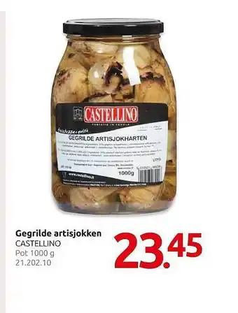 Hocras Castellino Gegrilde Artisjokken 1000 gram aanbieding