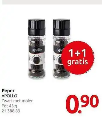 Hocras Apollo Peper 45 gram aanbieding