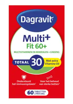 De Online Drogist Dagravit totaal 30 vitaal 60 tabletten 60tb aanbieding