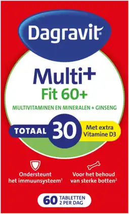 De Online Drogist Dagravit totaal 30 vitaal 60 tabletten 60tb aanbieding