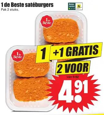 Dirk Sateburgers aanbieding