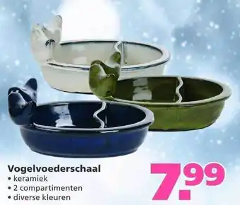 Ranzijn Vogelvoederschaal aanbieding