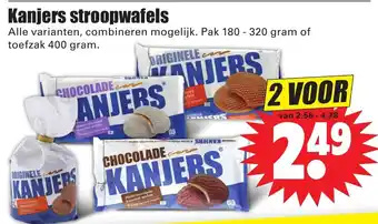 Dirk Kanjers stroopwafels aanbieding