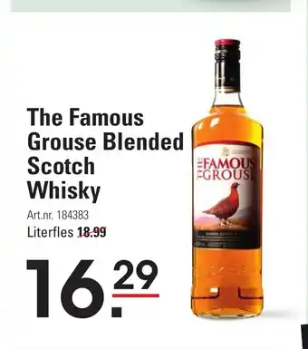 De Kweker The Famous Grouse Blended Scotch Whisky aanbieding