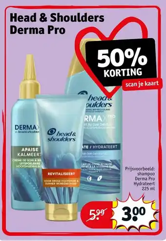 Kruidvat Head & Shoulders Derma Pro aanbieding